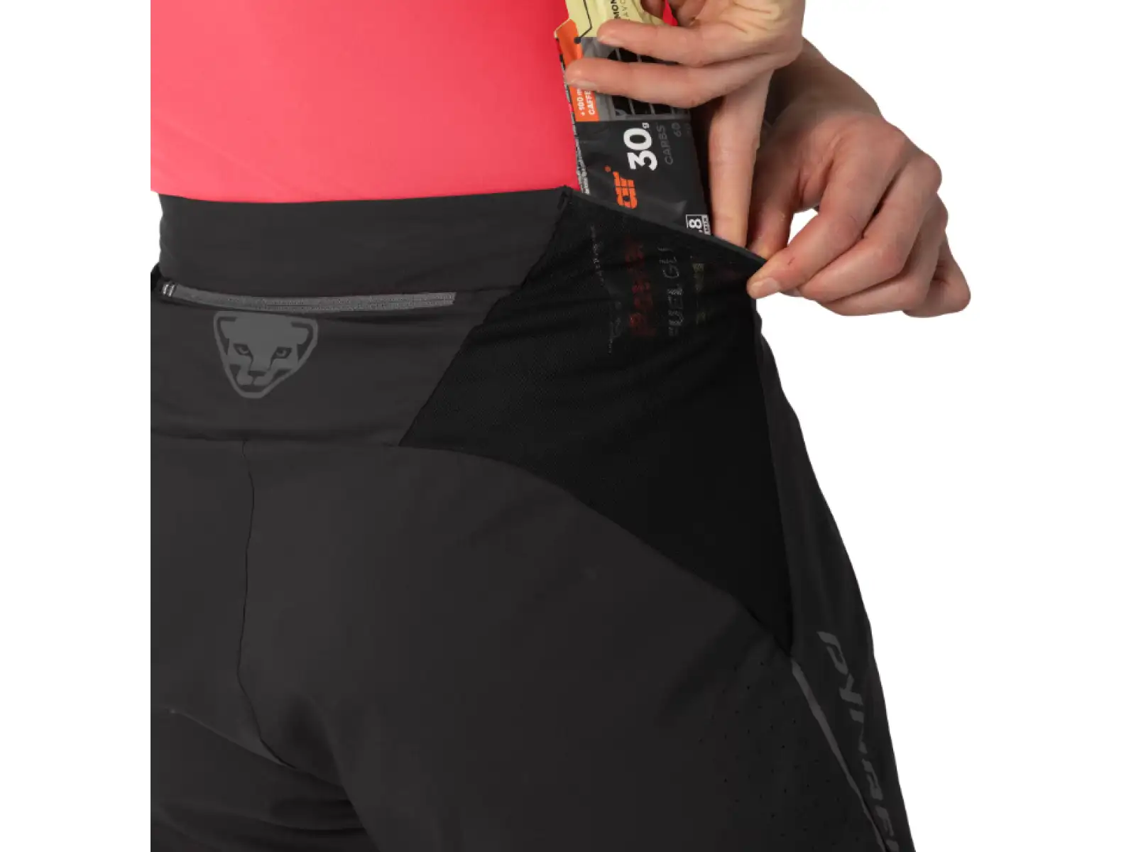 Dynafit Alpine Pro 2in1 women's running shorts Black Out
