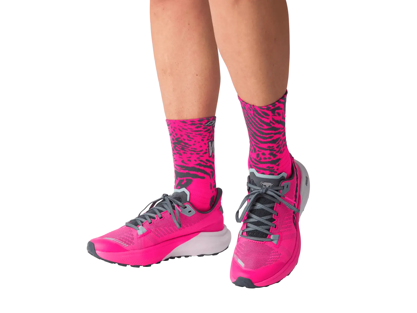 Dynafit Run Wild Crew running socks Pink Glo/0720