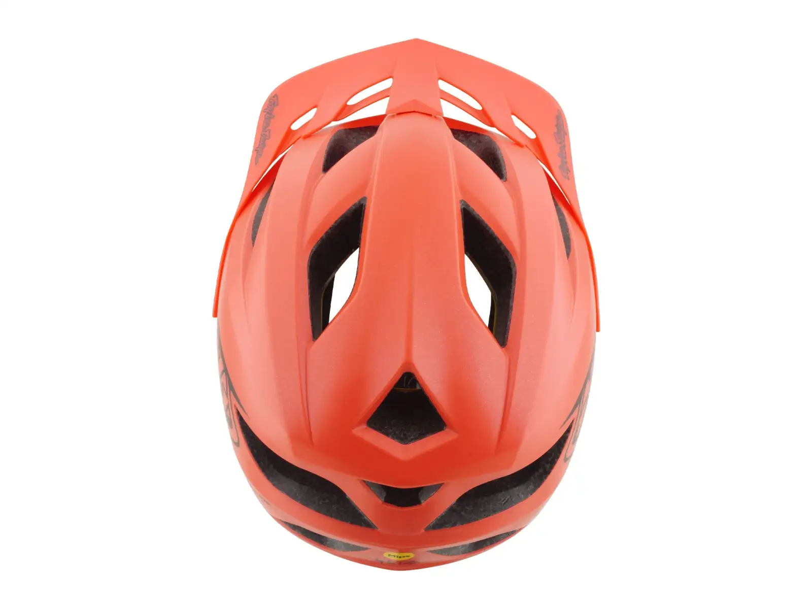 Troy Lee Designs Flowline Mips kids helmet Point Coral/Charcoal