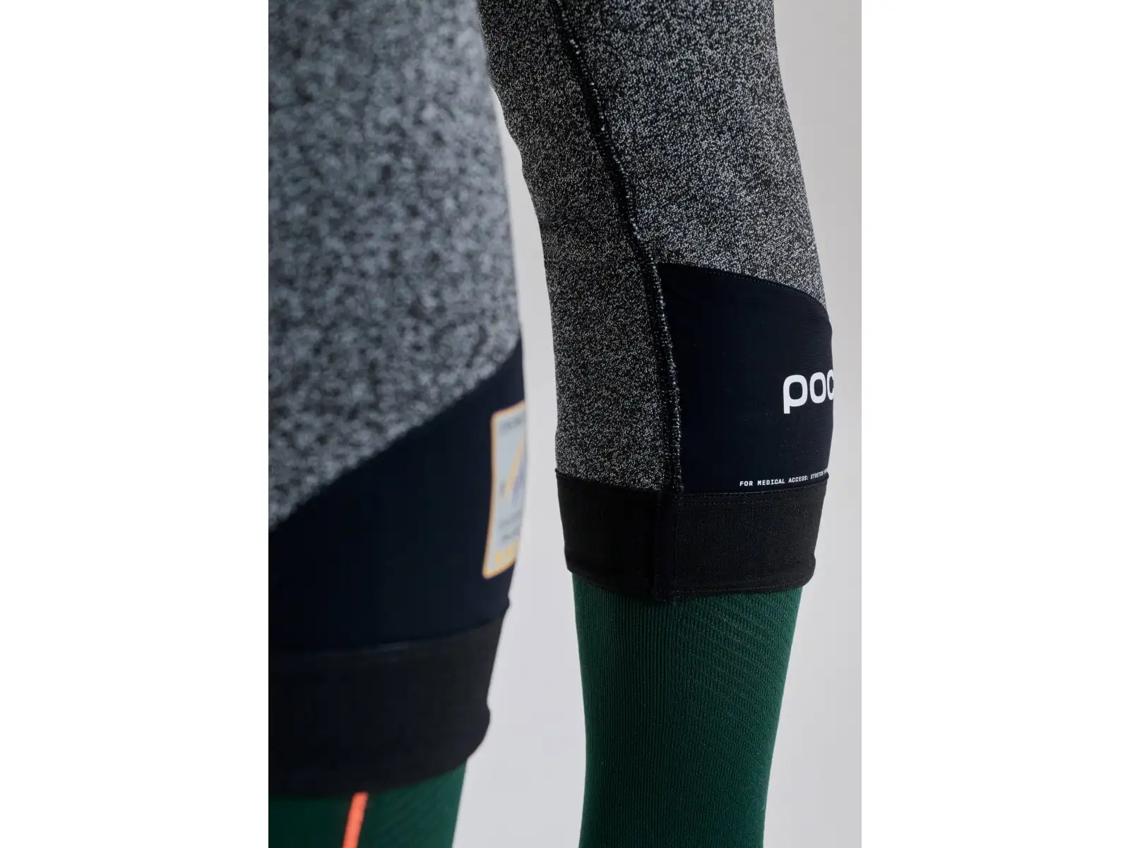 POC Layer Cut Resistant men's cut-resistant long underwear Uranium Black