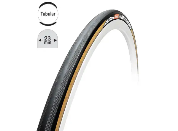 Tufo Elite S3 road tubular 28"/23 mm black/beige