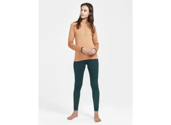 Craft ADV Warm Intensity women's long sleeve shirt orange