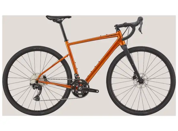 Cannondale Topstone 1 gravel bike Tiger Eye