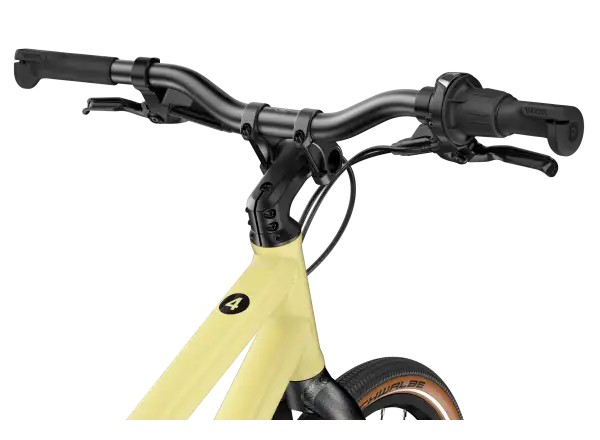 Woom 4 EXPLORE children's bike mellow yellow