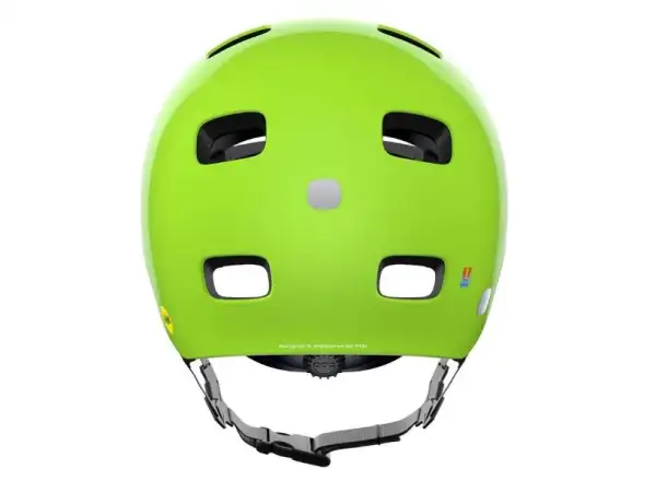 POC POCito Crane MIPS children's helmet Fluorescent Yellow/Green