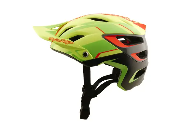 Troy Lee Designs A3 Lines helmet Glo Yellow