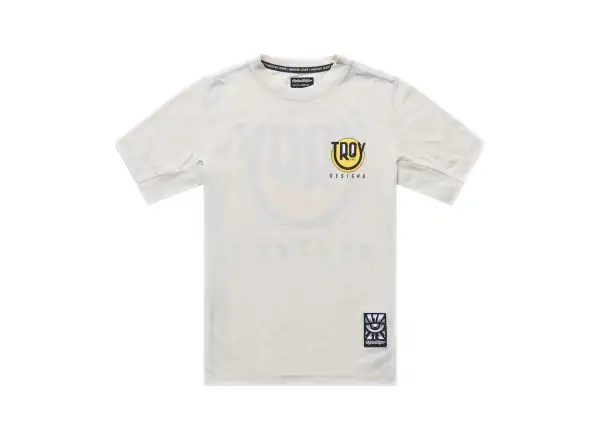 Troy Lee Designs Youth Skyline Ride kids jersey short sleeve Tee Happy Pumice