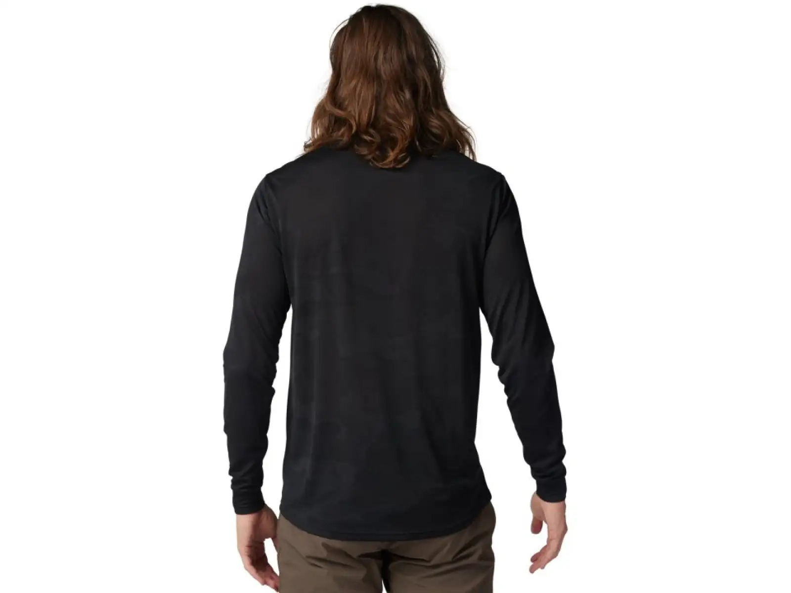 Fox Ranger TruDri men's long sleeve jersey Black