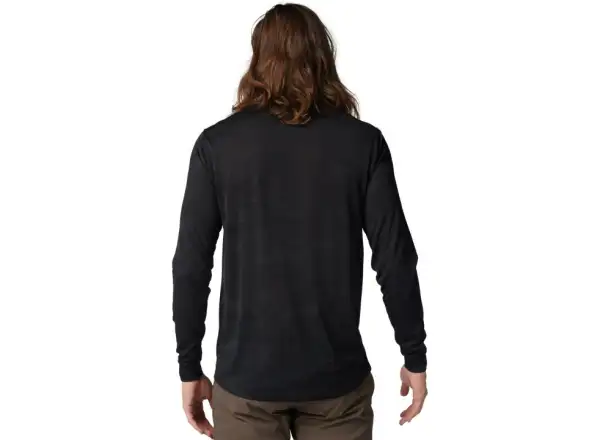 Fox Ranger TruDri men's long sleeve jersey Black