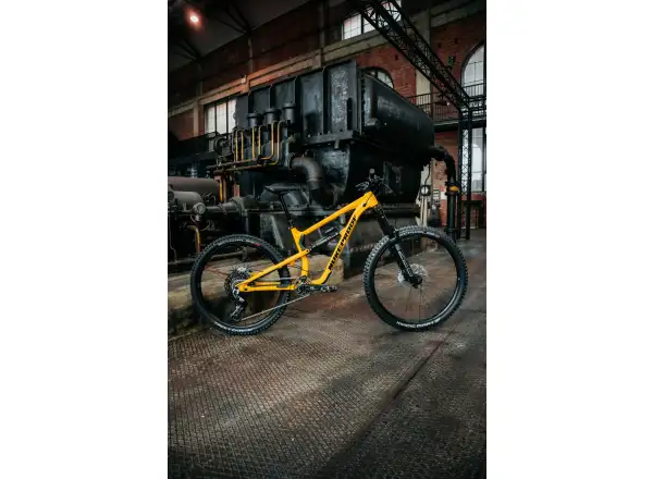 Nukeproof Mega 297 Pro Alloy Eagle 90 full-suspension bike Yellow