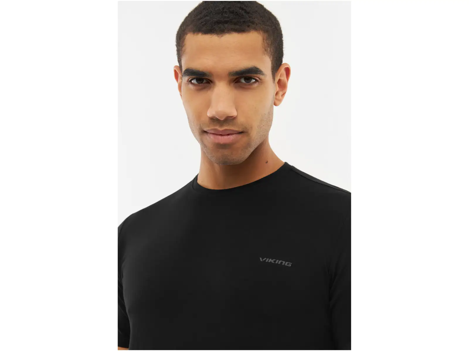 Viking Harvi men's T-shirt short sleeve black