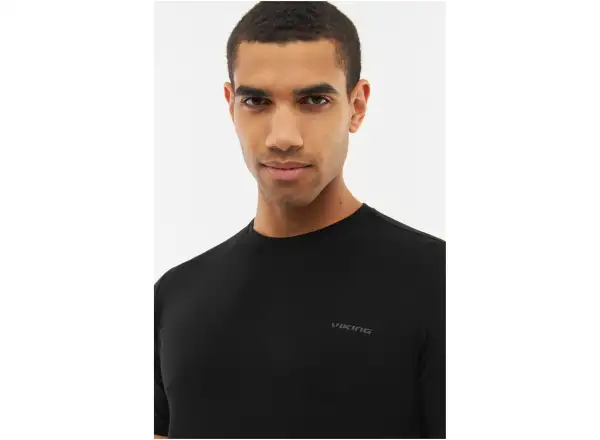 Viking Harvi men's T-shirt short sleeve black
