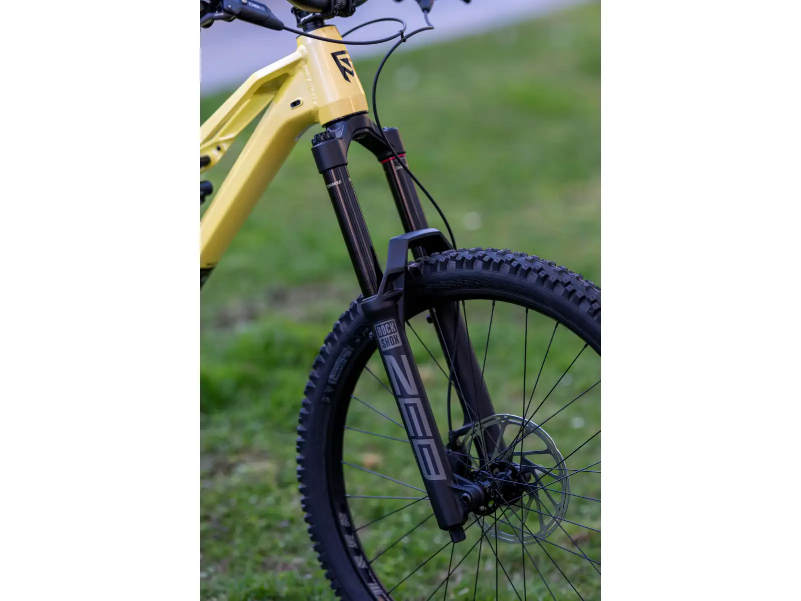 Rock Machine Whizz FS III 90 AXS mountain bike Panama Yellow