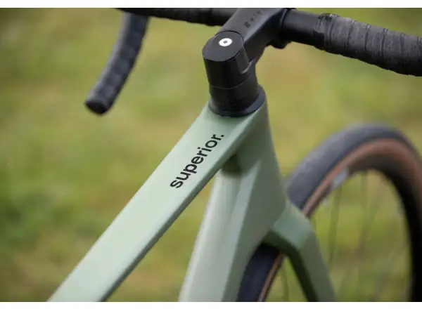 Superior XR 9.5 GR gravel bike Matte Green Grey