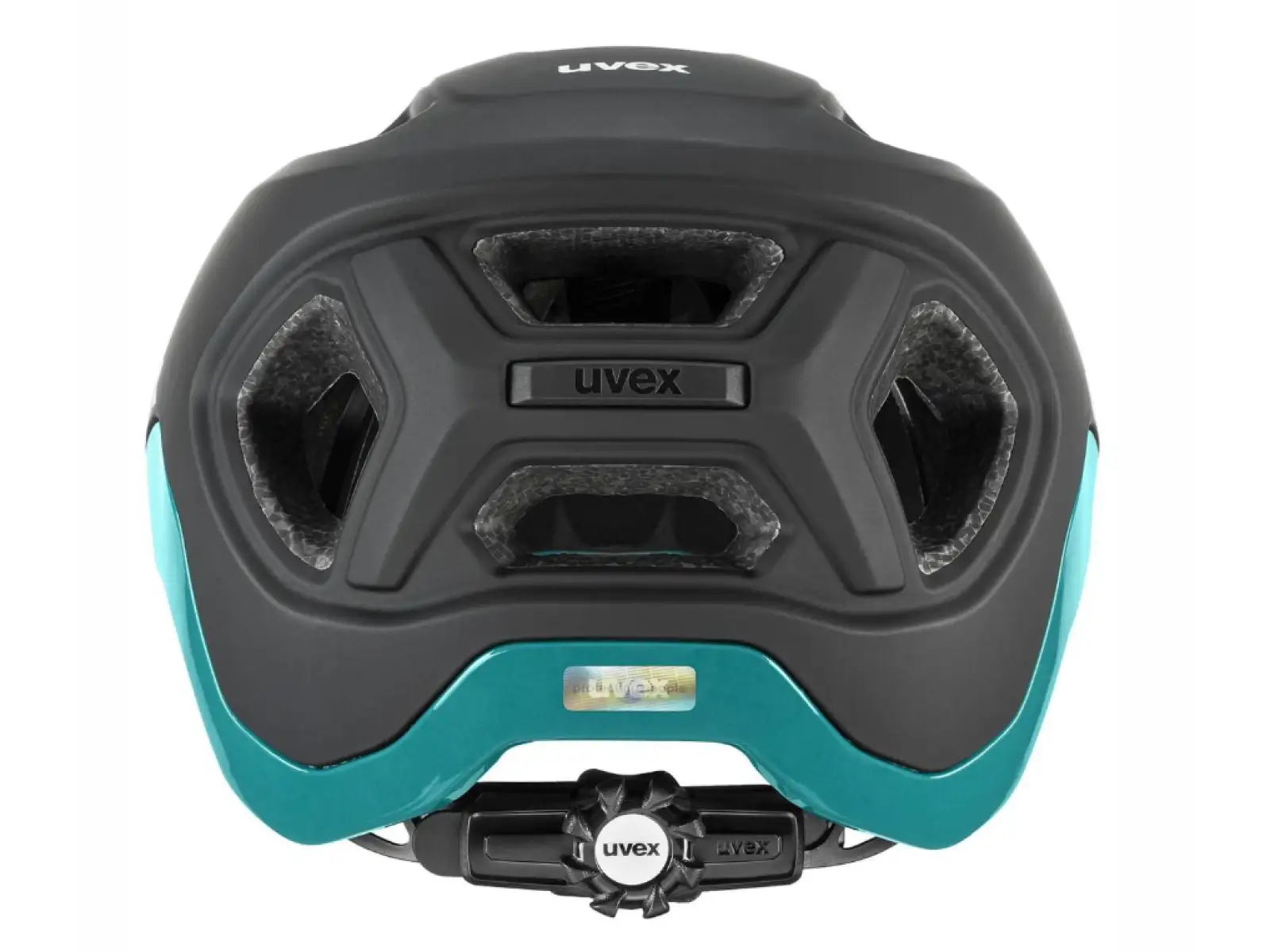 Uvex React MTB helmet Black/Teal Matt