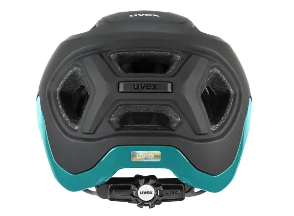 Uvex React MTB helmet Black/Teal Matt