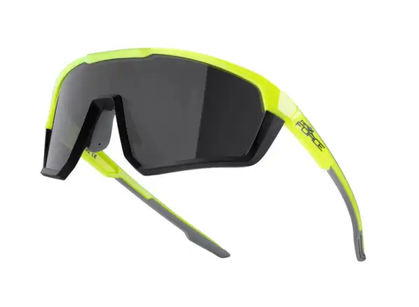 Force Apex glasses fluo-black/black lenses