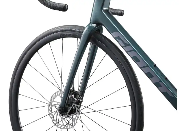 Giant TCR Advanced 1 gravel bike Asphalt Green