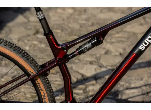 Superior XF 9.9 Team mountain bike Gloss Red Carbon / Black