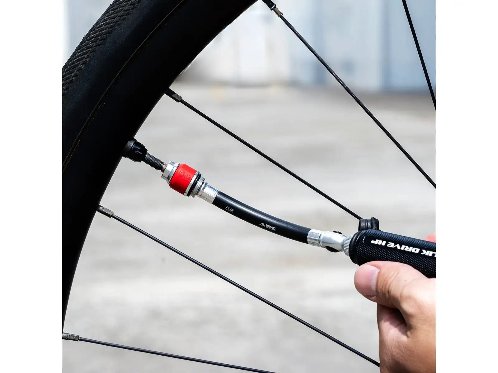 Lezyne ABS Flex Hose hose with Clik Chuck