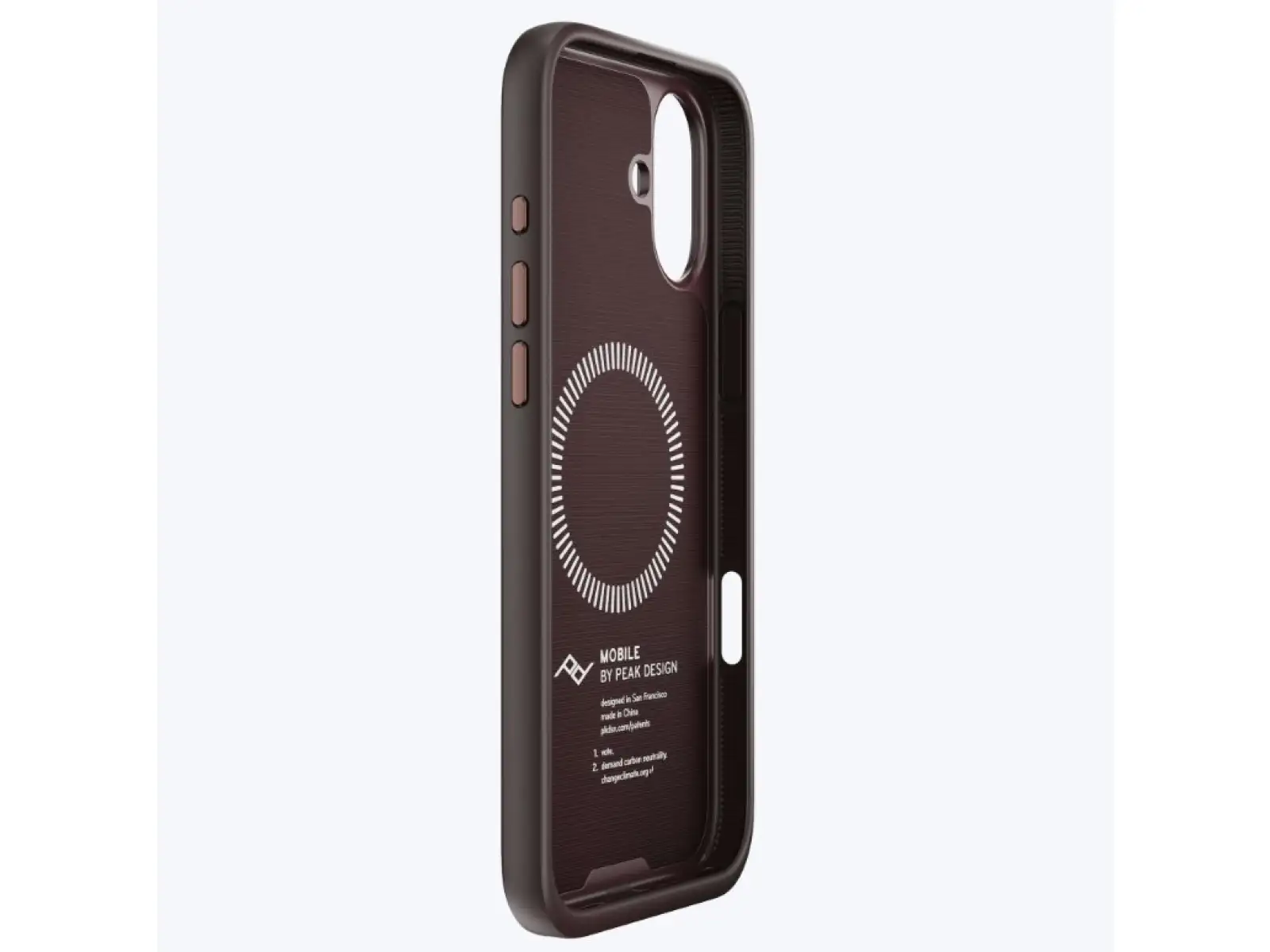 Peak Design Mobile Everyday Fabric Case iPhone 16 Plus mobile case Eclipse