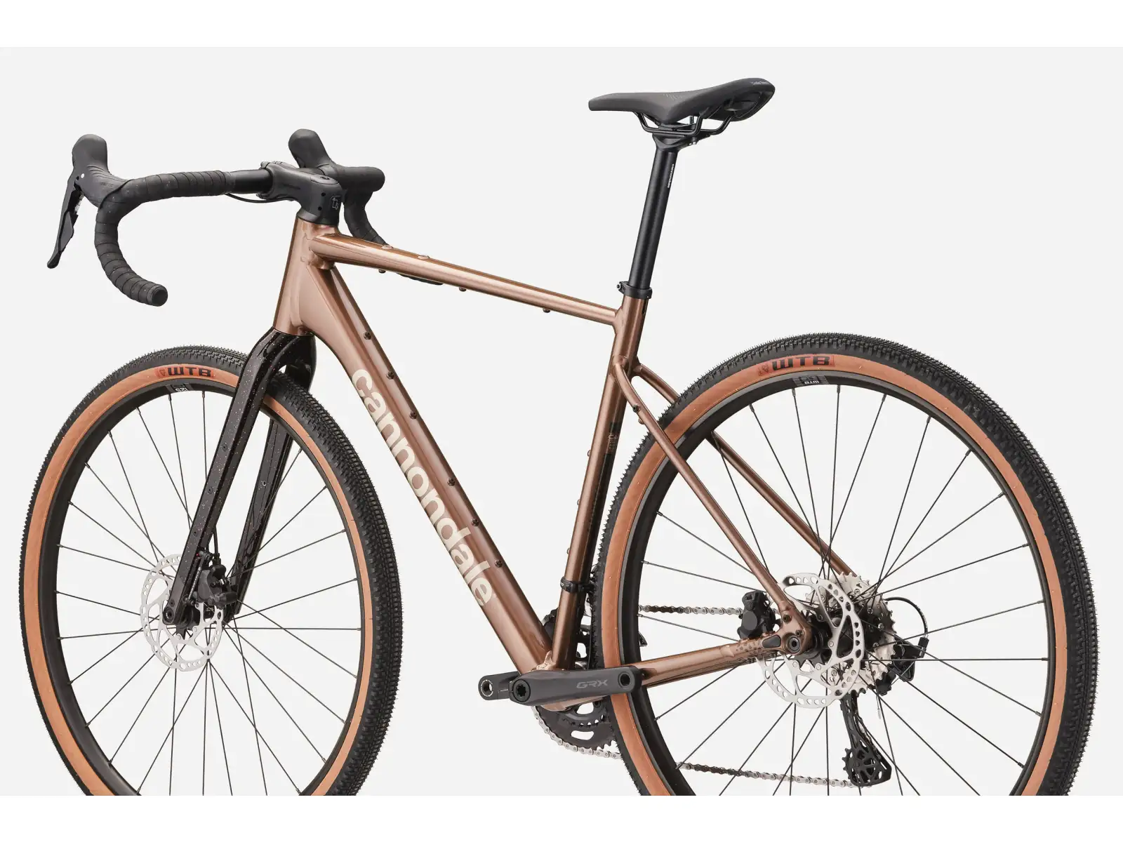 Cannondale Topstone CAAD 1 GRX 2X gravel bike Platinum Bronze