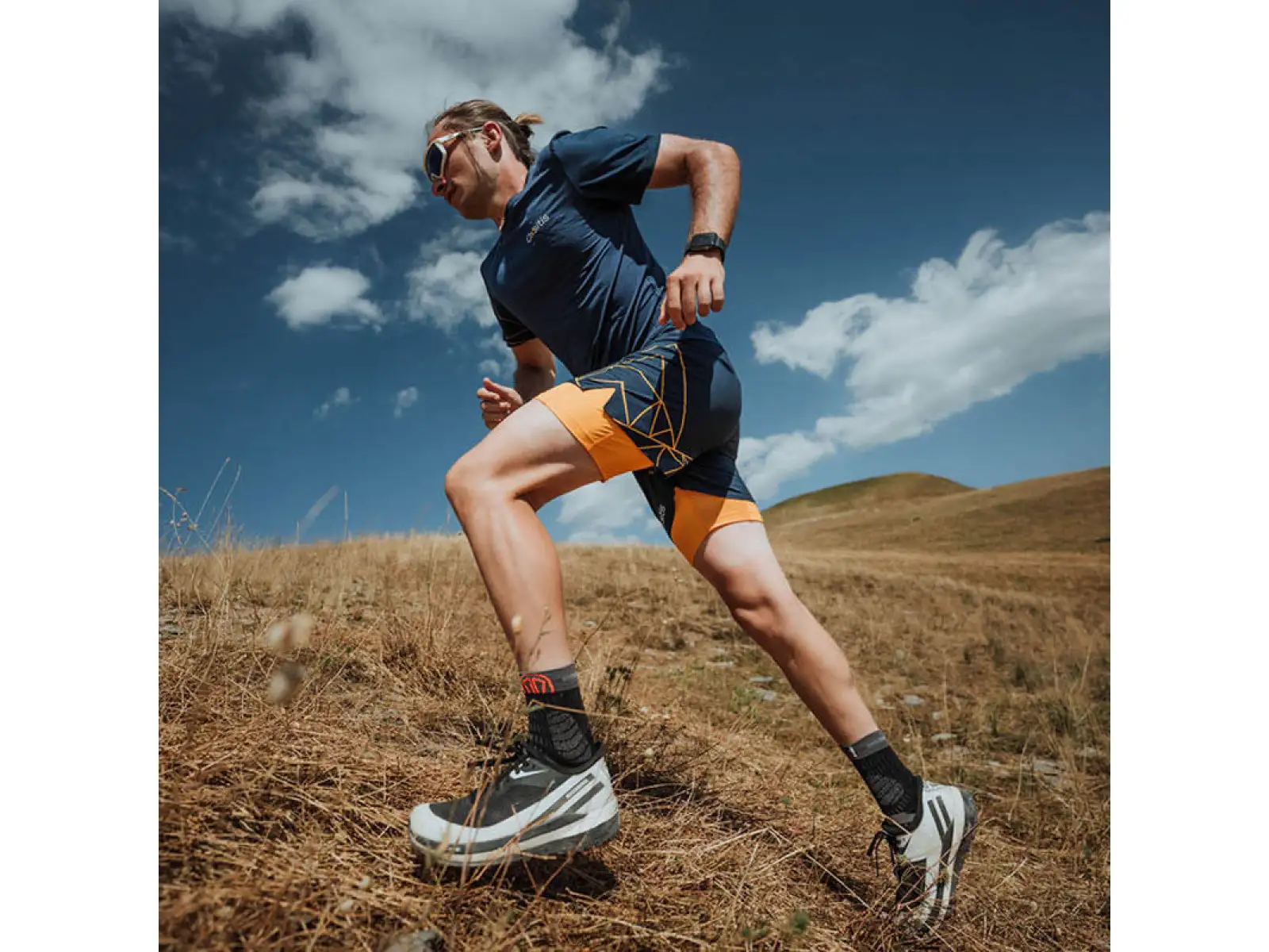 Sidas T-Free Trail running socks Black/Grey