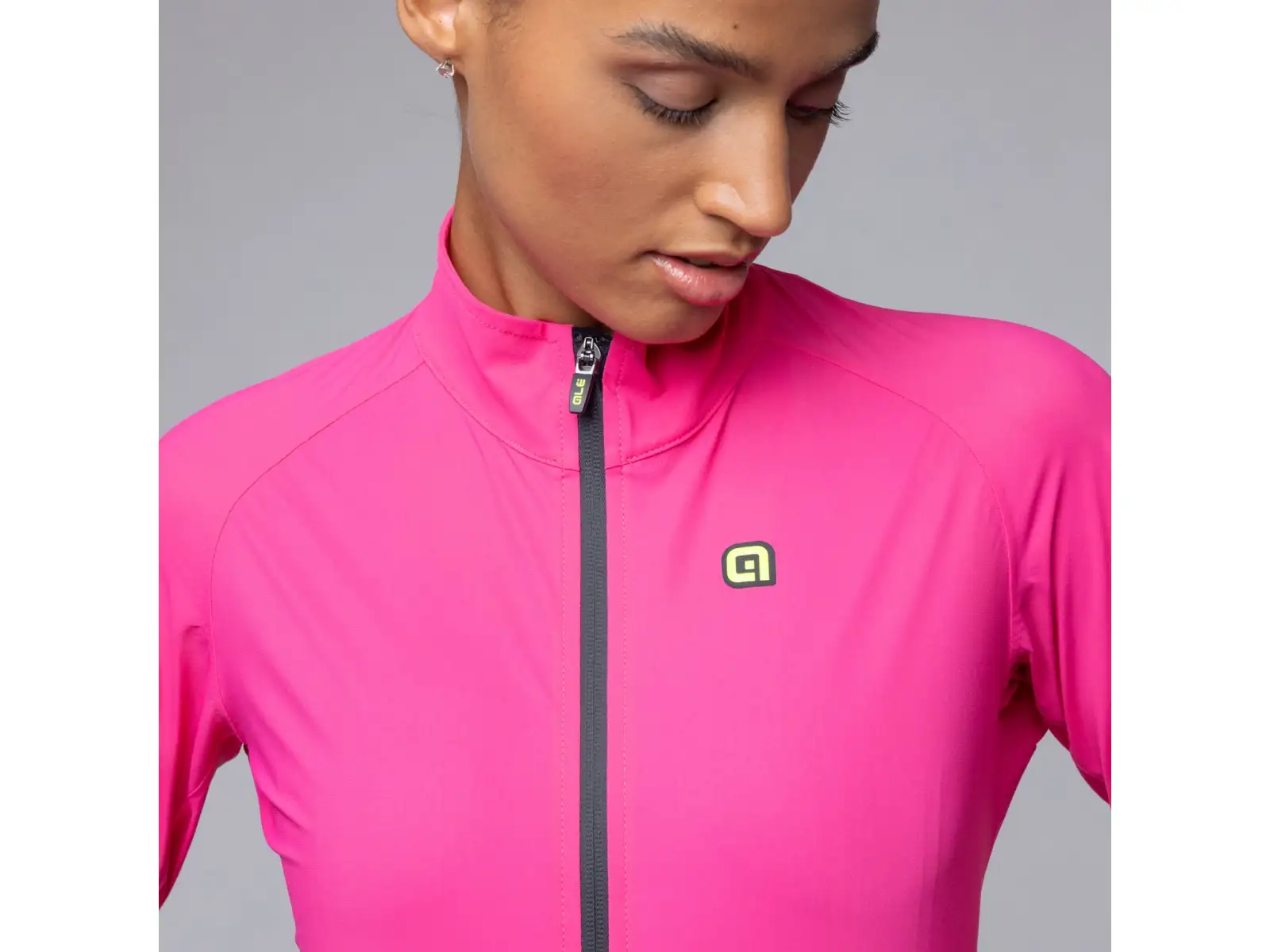 Alé Klimatik Guscio Racing 2.0 women's winter cycling jacket Fuchsia