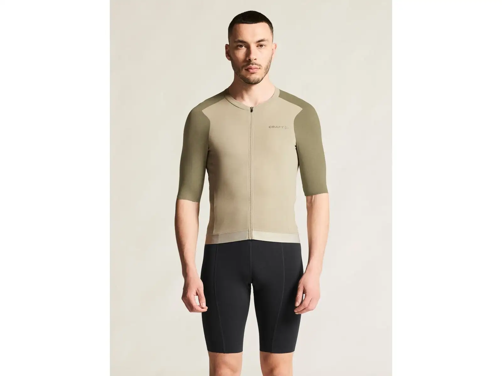 Craft Endur Training men's jersey short sleeve beige