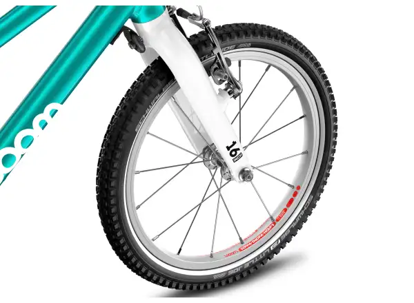 Woom GO 3 Automagic children's bike 16" Metallic Turquoise