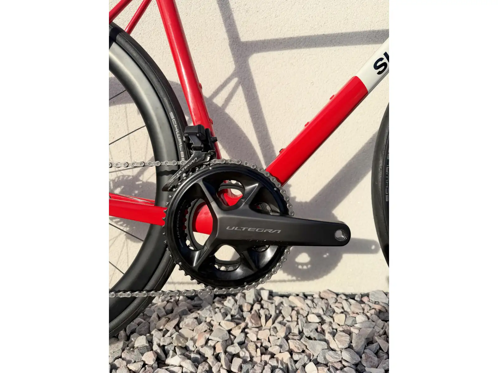 Superior RR 9.8 bike road bike Gloss Red / White VERIFIED