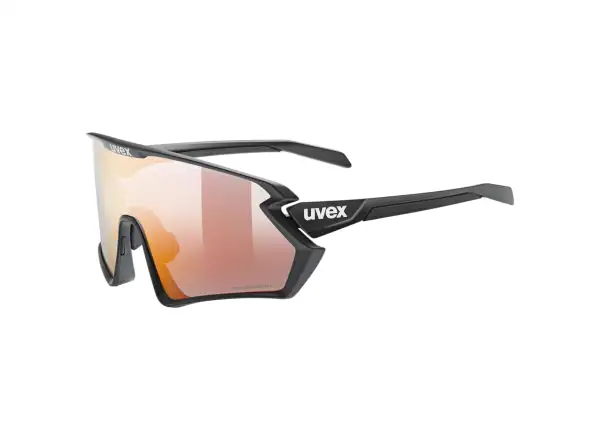 Uvex Sportstyle 231 2.0 cycling glasses P Black Mat/Mirror Red