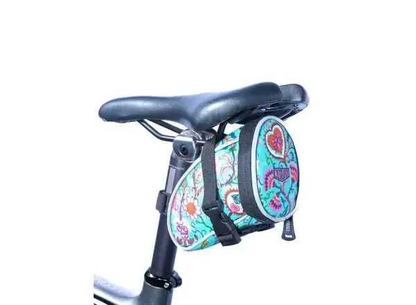 Cycology Secret Garden saddle bag blue