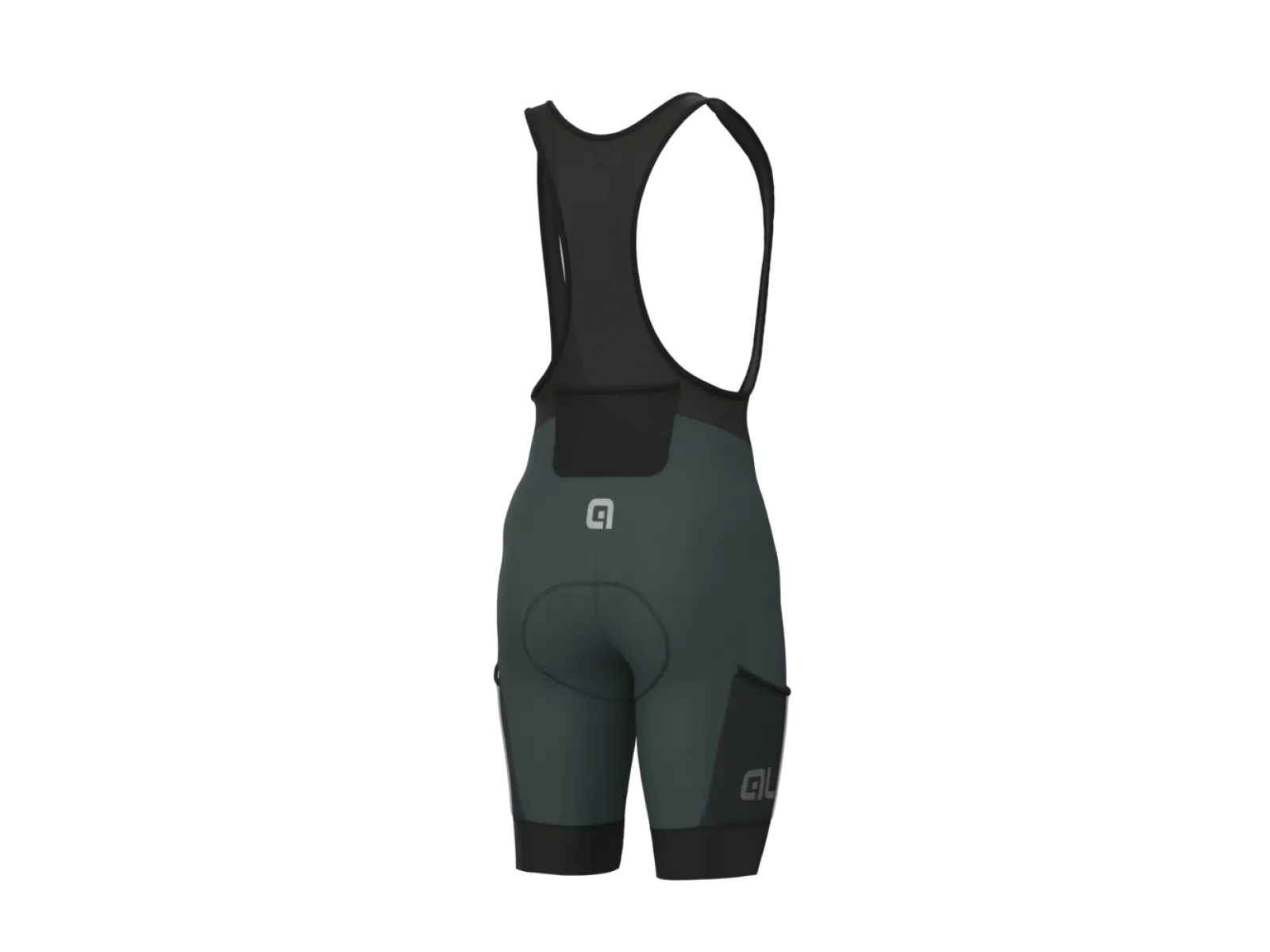 Alé Off Road Gravel men's cycling shorts Green Wood