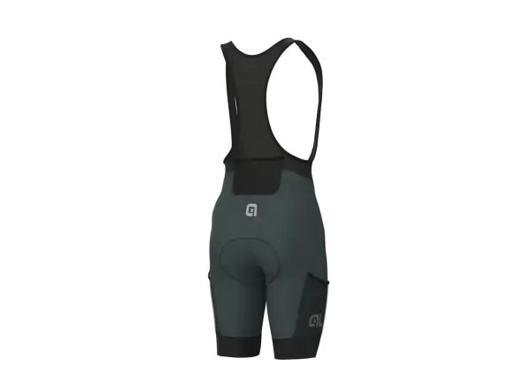 Alé Off Road Gravel men's cycling shorts Green Wood