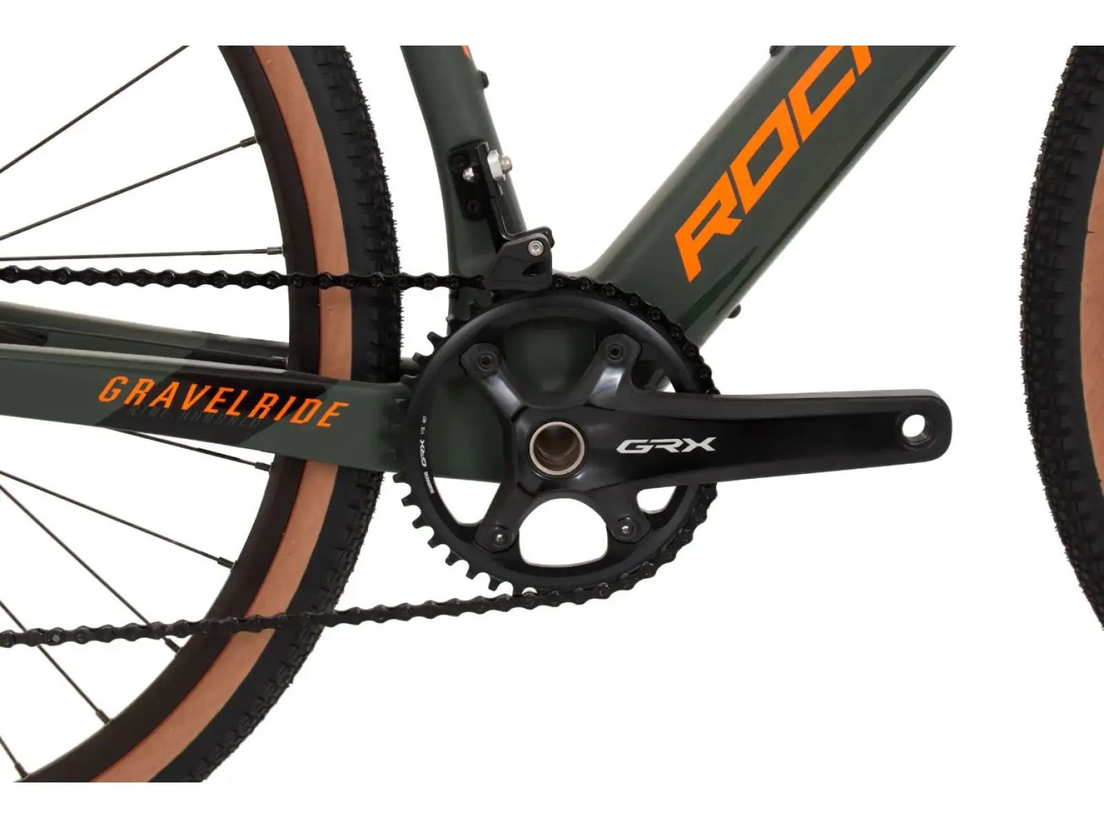 Rock Machine Gravelride CRB 900 khaki/orange gravel bike
