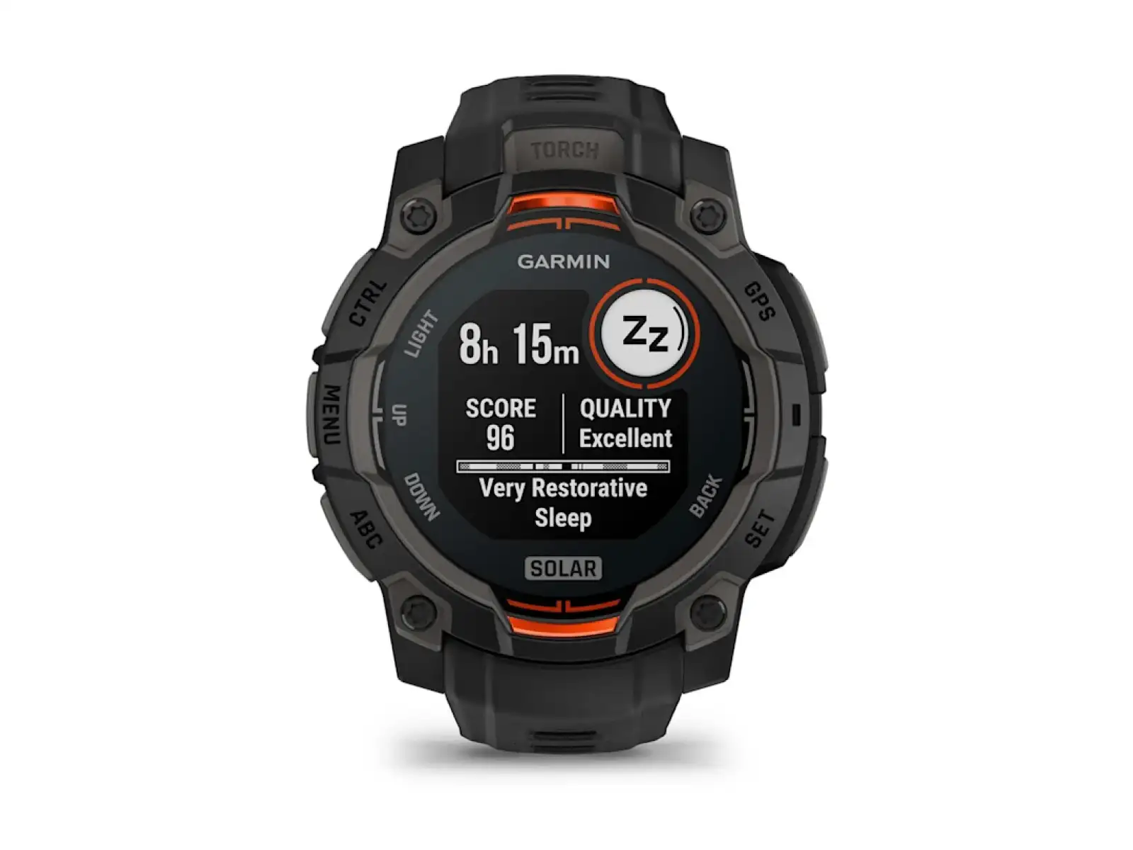 Garmin Instinct 3 Solar 45 mm smart watch Black/Black strap