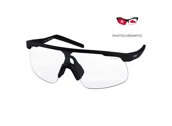 R2 Lit children's glasses matte black/photochromic lenses