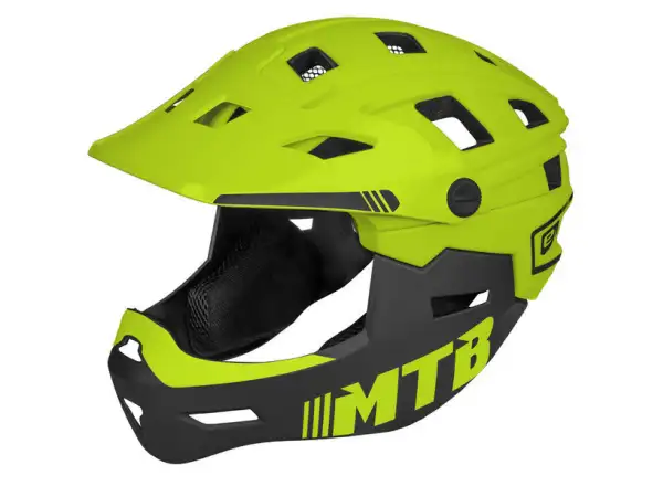 Etape Scudo kids helmet lime/black matte