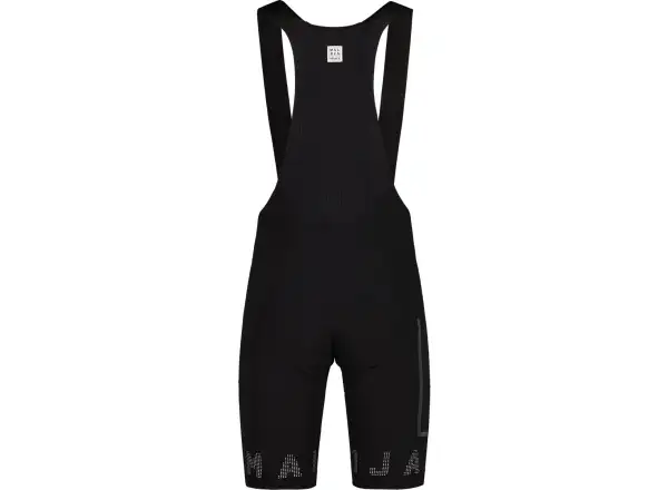 Maloja GoldhaarmoosM. men's shorts with insert and bib Moonless