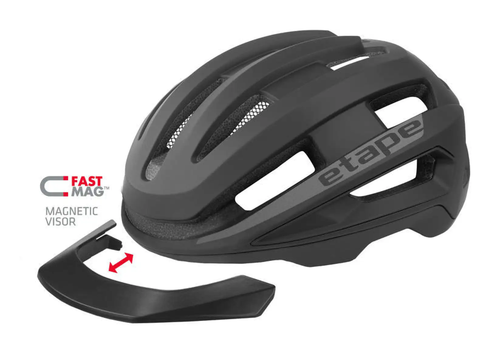 Etape Take Off helmet black matte
