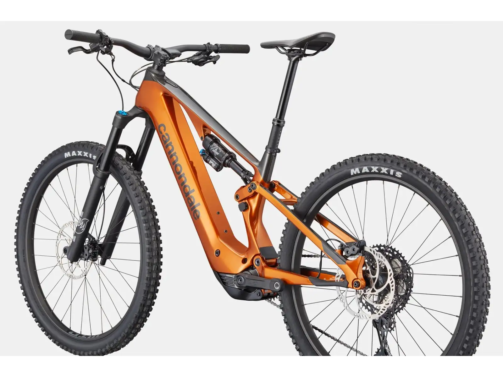 Cannondale Moterra SL Carbon 2 full-suspension e-bike Tiger Eye
