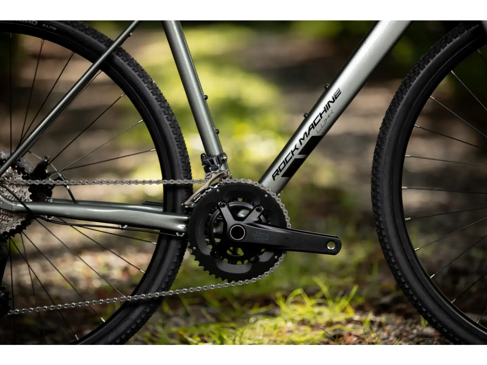 Rock Machine Lukk 40 gravel bike Gloss Granite Green