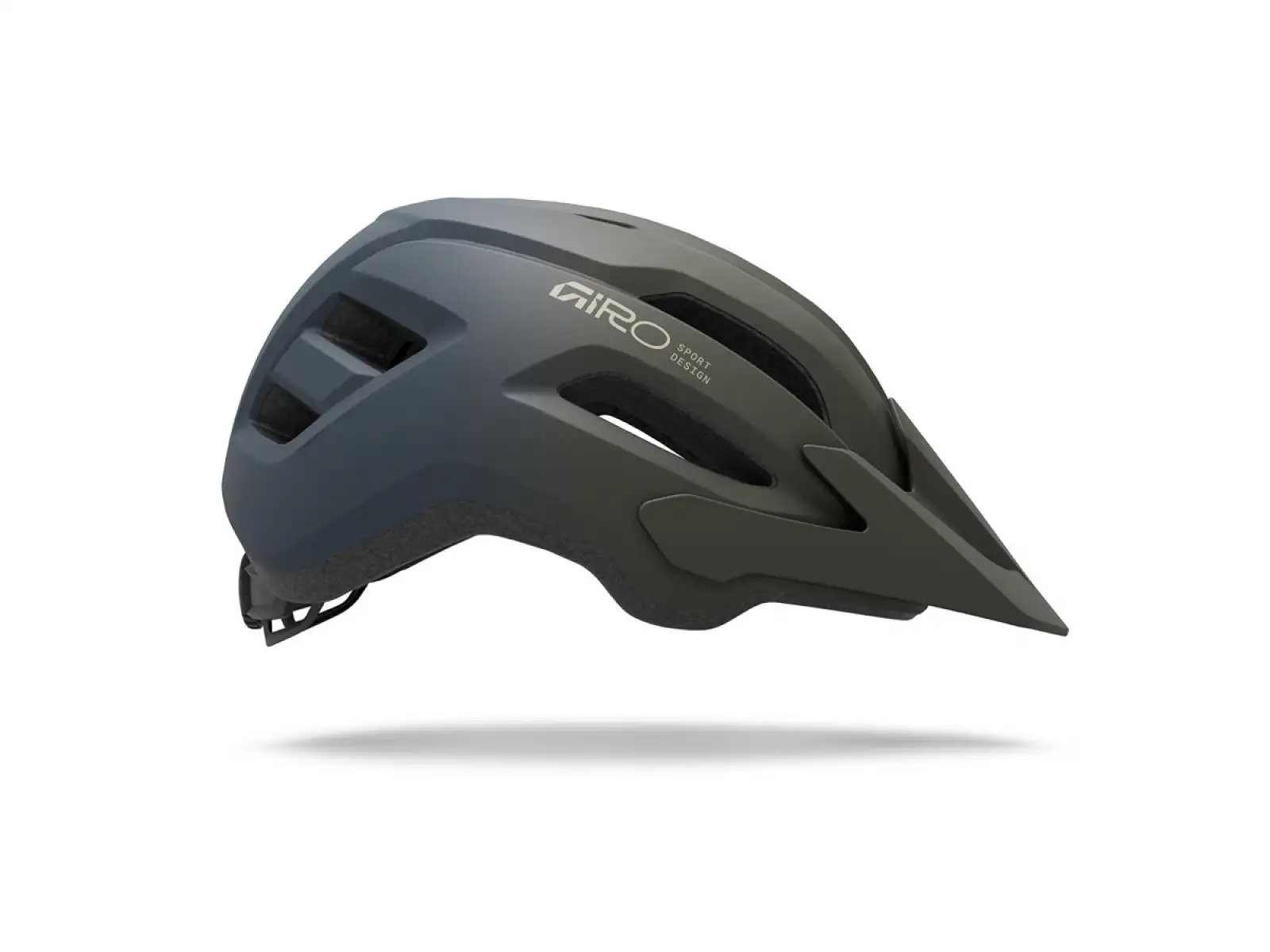 Giro Fixture II Youth child's helmet Mat Dark Sage/Saphire Fade