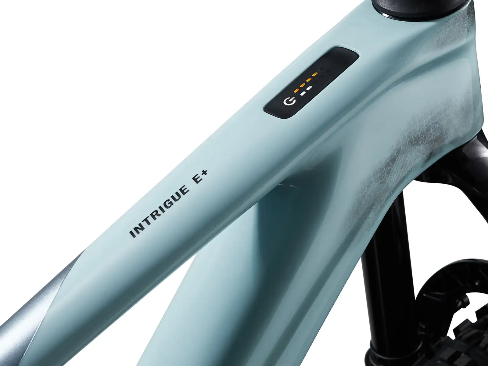 Liv Intrigue X Advanced E+ Elite 2 full suspension e-bike Soap Suds/Aged Denim