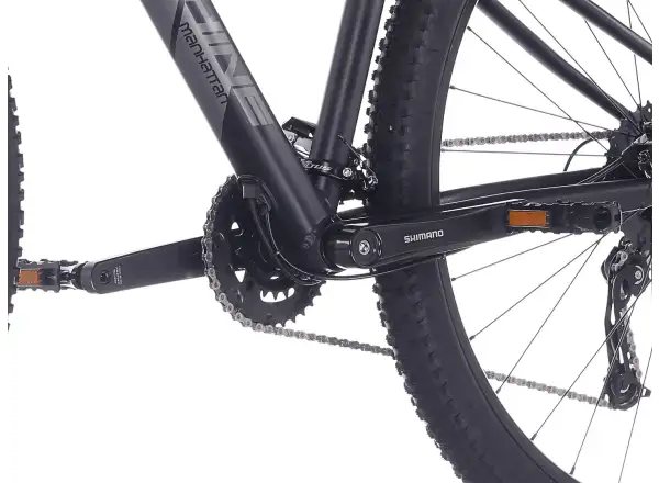 Rock Machine Manhattan 90-29 mountain bike Matt Black