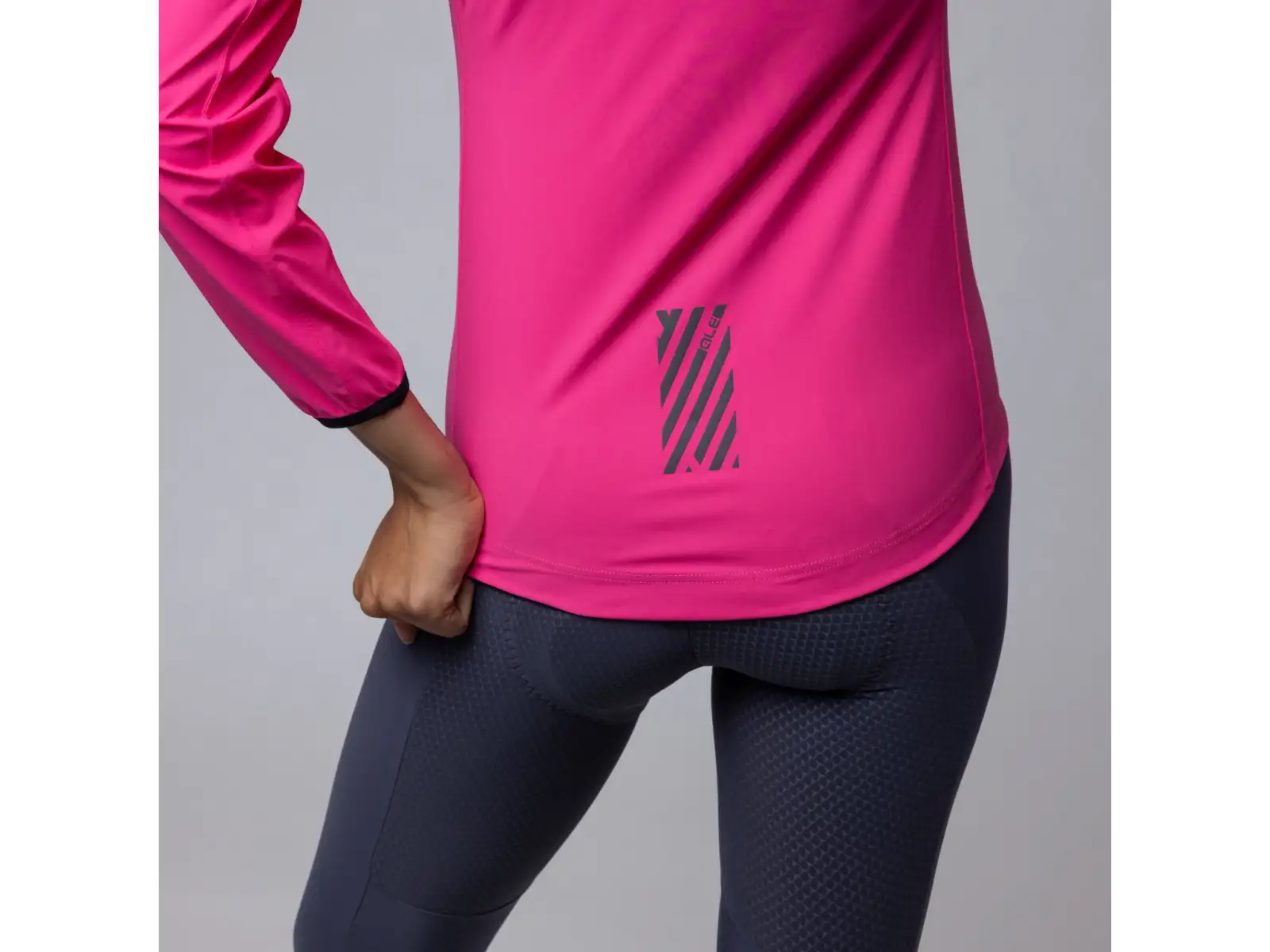 Alé Klimatik Guscio Racing 2.0 women's winter cycling jacket Fuchsia