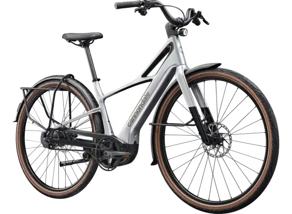 Cannondale FlyingV 1 Silver city lightweight e-bike