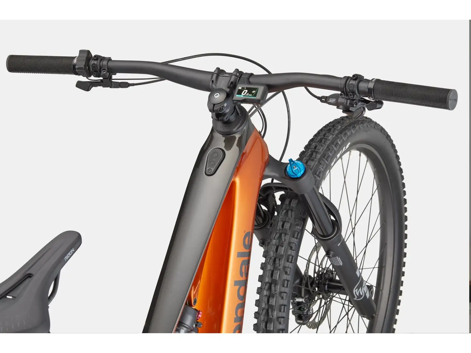 Cannondale Moterra SL Carbon 2 full-suspension e-bike Tiger Eye