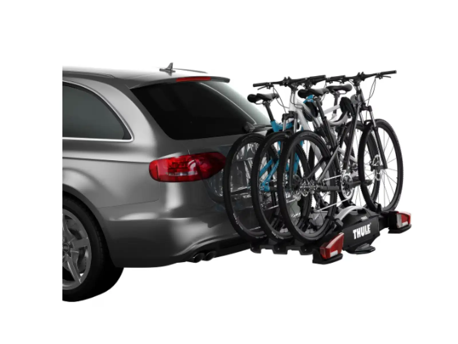 Thule VeloCompact 13-pin carrier for 3-4 bikes on tow bar